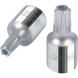 1/4' Douilles tournevis 5 pans percé CHROMEplus, TS45