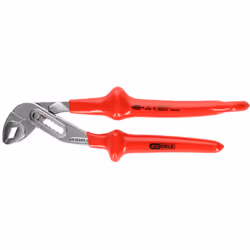 KS Tools 117.2205, Pince à joint coulissant, Acier, Rouge, 1000 V, 240 mm, 390 g