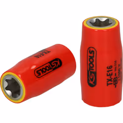 Torx E Isolation selon IEC 60900 Carré d'entraînement intérieur selon DIN 3120 / ISO 1174 avec encoche pour verrouillage par ...