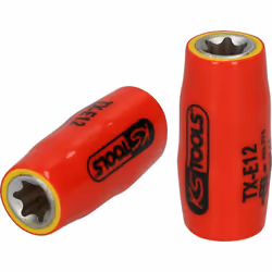 Torx E Isolation selon IEC 60900 Carré d'entraînement intérieur selon DIN 3120 / ISO 1174 avec encoche pour verrouillage par  ...
