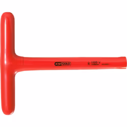 Isolation selon IEC 60900 Pour embouts DIN 3126 - C 6,3 Chrome Vanadium Longueur poignée en T I 95 Ouverture de clé en mm 8 L ...