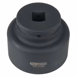 KS Tools 460.2760, Prise, 3/4", Métrique, 1 tête(s), 75 mm, Acier