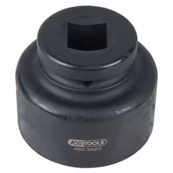 KS Tools 460.3420, Prise, 1", Métrique, 1 tête(s), 75 mm, Acier