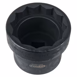 Ks tools Douille pour écrous moyeux avec guide 1, 12 pans, 85 mm - 460.4225