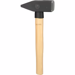 KS Tools 142.1319, Marteau à tête plate, Acier, Bois, 40 cm, 2,25 kg, 2 kg