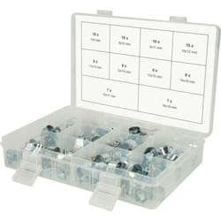Kstools - Assortiment mini-colliers de serrage ø 7-18mm, 78 pièces