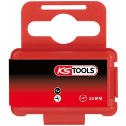 Kstools - 1/4' Embout de vissage Torq-Set®, 25mm, 0, pack de 5