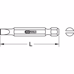 KS Tools 911.8405 embout de tournevis - Vue supplémentaire 2