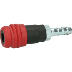 Kstools - Raccord de sécurité à air comprimé 2 niveaux avec embout de tuyau, 11 mm