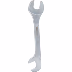 Angle de fourche à 15° et 75° Tailles de fourche identiques Têtes polies Têtes plates Finition satinée Chrome Vanadium Ouvert ...