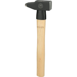 Kstools - Marteau rivoir, manche Hickory, forme française, 300 g