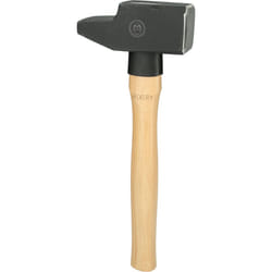 Marteau rivoir, manche Hickory, forme française, 2000 g