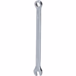 Fabrication selon la norme DIN 3113 forme A Forgé Côté annulaire coudé à 15° Chromé mat Chrome vanadium Taille de clé 7 mm La ...