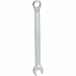 Fabrication selon la norme DIN 3113 forme A Forgé Côté annulaire coudé à 15° Chromé mat Chrome vanadium Taille de clé 8 mm La ...