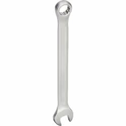 Fabrication selon la norme DIN 3113 forme A Forgé Côté annulaire coudé à 15° Chromé mat Chrome vanadium Taille de clé 9 mm La ...