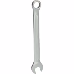 Fabrication selon la norme DIN 3113 forme A Forgé Côté annulaire coudé à 15° Chromé mat Chrome vanadium Taille de clé 12 mm L ...