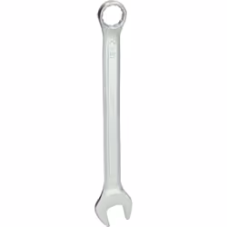 Fabrication selon la norme DIN 3113 forme A Forgé Côté annulaire coudé à 15° Chromé mat Chrome vanadium Taille de clé 16 mm L ...