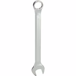 Fabrication selon la norme DIN 3113 forme A Forgé Côté annulaire coudé à 15° Chromé mat Chrome vanadium Taille de clé 18 mm L ...