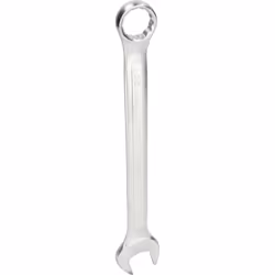 Fabrication selon la norme DIN 3113 forme A Forgé Côté annulaire coudé à 15° Chromé mat Chrome vanadium Taille de clé 20 mm L ...
