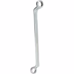 Fabrication selon la norme DIN 838 Forgé Œil coudé à 75° Chromé mat Chrome vanadium Taille de clé 14 x 15 mm La clé polygonal ...