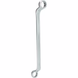 Fabrication selon la norme DIN 838 Forgé Œil coudé à 75° Chromé mat Chrome vanadium Taille de clé 16 x 17 mm La clé polygonal ...