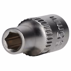Douille 6 pans 1/4', 5 mm