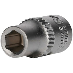 Douille 6 pans 1/4", 6 mm