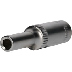Douille 6 pans 1/4', version longue, 4 mm