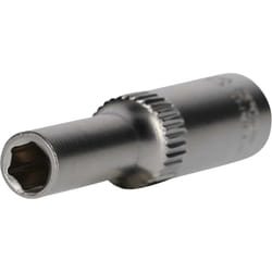 Douille 6 pans 1/4', version longue, 5 mm