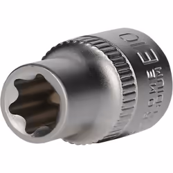Fabrication selon la norme DIN 3120 Entraînement carré 1/4“ (6,3 mm) En acier chrome vanadium de qualité pour une longévité e ...