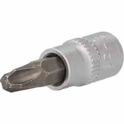Fabrication selon la norme DIN 3120 Entraînement carré 1/4“ (6,3 mm) En acier chrome vanadium de qualité pour une longévité e ...