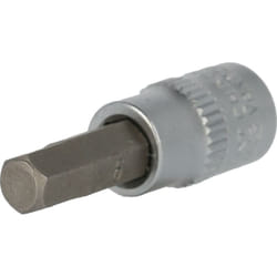 Douille six pans creux 1/4', 6 mm