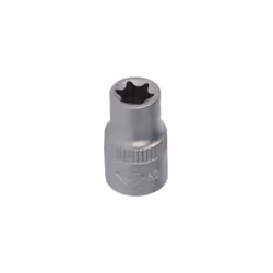 Présentation : Douille BRILLIANT TOOLS - Torx - 3/8" - E14 - BT021838, idéal pour l'adaptation d'un tournevis TORX. Elle perm ...