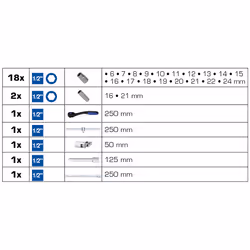 Brilliant Tools BT022025 douills et ensemble de douilles - Vue supplémentaire 8