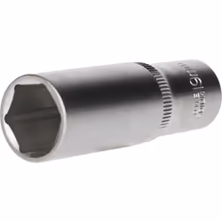 Fabriqué selon les normes DIN 3124 et DIN 3120 Entraînement carré 1/2“ (12,5 mm) En acier chrome vanadium de qualité pour une ...