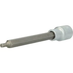 Douille six pans creux 1/2", longueur 140 mm, 5 mm