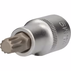 Fabrication selon la norme DIN 3120 Entraînement carré 1/2“ (12,5 mm) En acier chrome vanadium de qualité pour une longévité  ...