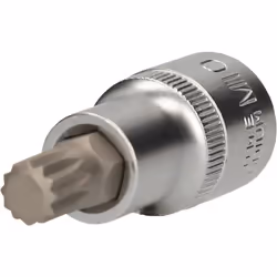 Fabrication selon la norme DIN 3120 Entraînement carré 1/2“ (12,5 mm) En acier chrome vanadium de qualité pour une longévité  ...