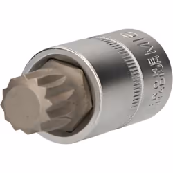 Fabrication selon la norme DIN 3120 Entraînement carré 1/2“ (12,5 mm) En acier chrome vanadium de qualité pour une longévité ...