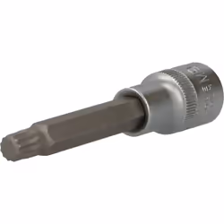 Fabrication selon la norme DIN 3120 Entraînement carré 1/2“ (12,5 mm) En acier chrome vanadium de qualité pour une longévité  ...