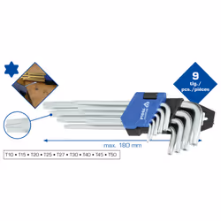 Brilliant Tools BT044009, 332 g, 100 mm, 270 mm, 30 mm, 350,5 g, 9 pièce(s)