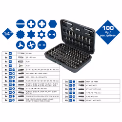 Brilliant Tools BT053100, 100 pièce(s), 690 g, 135 mm, 200 mm, 40 mm, 690 g