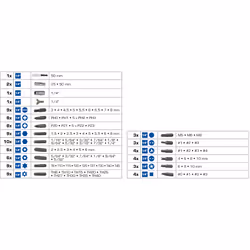 Brilliant Tools BT053100 embout de tournevis 100 pièce(s) - Vue supplémentaire 6