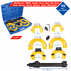 Brilliant Tools BT651200, 15,4 kg, 530 mm, 425 mm, 110 mm, 7 pièce(s)