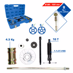 Brilliant Tools BT671200, 8 pièce(s), 13 kg, 601 mm, 361 mm, 137 mm