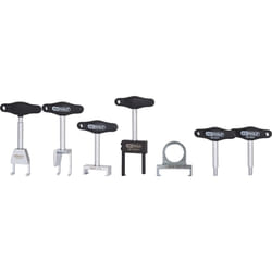 Kstools - ks tools Jeu d&aposextracteurs de bobines d&aposallumage poignée en t pour moteurs vag et Opel, 7 pcs - 500.7570