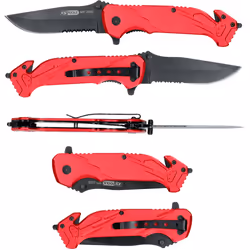 KS Tools 907.2220 couteau de poche Camper/scout Noir, Rouge - Vue supplémentaire 5