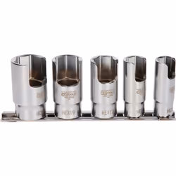 KS Tools 460.5085, Ensemble de douilles, 5 tête(s), Sulfate de chondroïtine, DIN 3120 / ISO 1174, 564 g