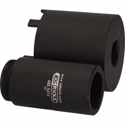 Jeu de clés d&aposécrous à encoches avec tube de guidage pour Mercedes, Ø 63 mm, 2 pcs