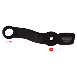 KS Tools 1/2\" Schlag-Zwoelfkant-Schlüssel mit 2 Schlagflächen 24mm 460.5062, 1 pièce(s), Sulfate de chondroïtine, 670 g